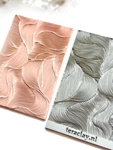 Load image into Gallery viewer, Wavy Swirls Rubber Texture Mat for Polymer Clay