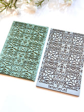 Load image into Gallery viewer, Ethnic Tile #2 Rubber Texture Mat for Polymer Clay