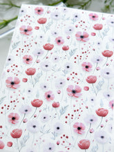Load image into Gallery viewer, Transfer Paper 288 Pink & Red Flowers | Image Water Transfer