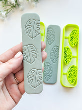 Load image into Gallery viewer, Tropical Leaves Bookmark Clay Cutter