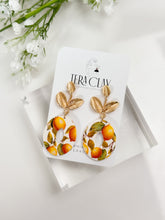 Load image into Gallery viewer, The Lemon Tree Leafy Dangles (also in silver)