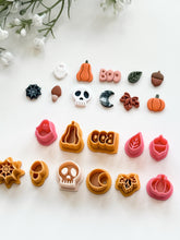 Load image into Gallery viewer, Fall/Halloween Stud Pack 2025 Polymer Clay Cutter