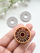 Load image into Gallery viewer, Macrame Circle Donut Polymer Clay Cutter