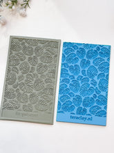 Load image into Gallery viewer, Monstera Leaves Rubber Texture Mat for Polymer Clay