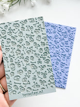 Load image into Gallery viewer, Halloween Skulls Rubber Texture Mat for Polymer Clay