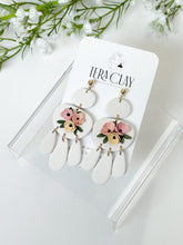Load image into Gallery viewer, The Floral Organic Dangles