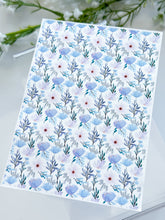 Load image into Gallery viewer, Transfer Paper 301 Pale Flowers | Image Water Transfer