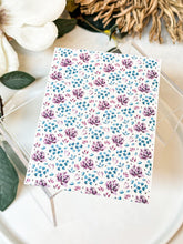 Load image into Gallery viewer, Transfer Paper 201 Purple Flowers | Image Water Transfer