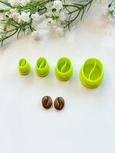 Load image into Gallery viewer, Coffee Bean Polymer Clay Cutter