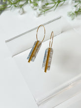 Load image into Gallery viewer, The Agate Skinny Hoops 12 (One-of-a-kind)