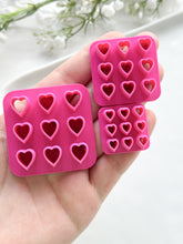 Load image into Gallery viewer, Heart-shaped Petal Cluster Polymer Clay Cutters