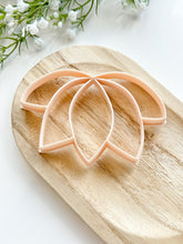 Load image into Gallery viewer, Lotus Flower Trinket Dish Clay Cutter