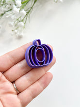 Load image into Gallery viewer, Pumpkin Donut Detailed Polymer Clay Cutter