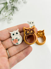 Load image into Gallery viewer, Owl Polymer Clay Cutter