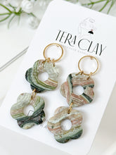 Load image into Gallery viewer, The Agate Flower Dangles 02 (One-of-a-kind)