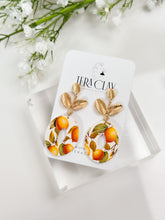 Load image into Gallery viewer, The Lemon Tree Leafy Dangles (also in silver)