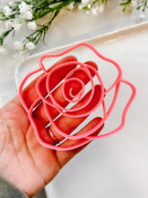 Load image into Gallery viewer, Rose Trinket Dish Clay Cutter