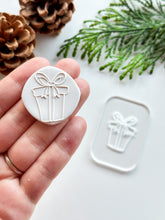 Load image into Gallery viewer, Christmas Gift Festive Acrylic Texture Tile | Acrylic Embossing Stamp
