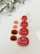 Load image into Gallery viewer, Jack-o’-Lantern Pumpkin 2025 Polymer Clay Cutter