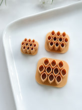 Load image into Gallery viewer, Chunky Leaf Cluster Polymer Clay Cutters