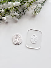 Load image into Gallery viewer, Easter Egg Acrylic Texture Tile | Acrylic Embossing Stamp