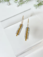 Load image into Gallery viewer, The Agate Skinny Hoops 14 (One-of-a-kind)