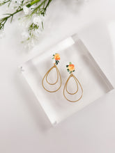 Load image into Gallery viewer, The Orange Drop Dangles