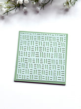 Load image into Gallery viewer, Lines Clay Stencil Sheet | Reusable Polymer Clay Texture Stencil