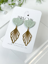 Load image into Gallery viewer, The Scalloped Shell Dangles