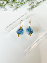 Load image into Gallery viewer, The Blue Organic Hoops