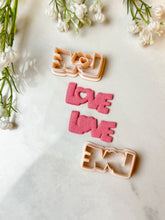 Load image into Gallery viewer, LOVE Polymer Clay Cutter