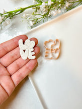 Load image into Gallery viewer, LOVE #2 Polymer Clay Cutter