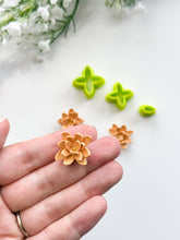 Load image into Gallery viewer, Flower Builder #4 Dahlia Flower Polymer Clay Cutter Set