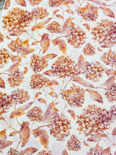 Load image into Gallery viewer, Transfer Paper Sheet 522 Orange Hydrangea | Image Water Transfer