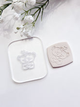 Load image into Gallery viewer, Koala Love Acrylic Texture Tile | Acrylic Embossing Stamp