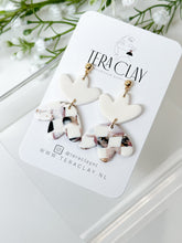 Load image into Gallery viewer, The Abstract Checkered Dangles