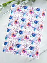 Load image into Gallery viewer, Transfer Paper 261 Moody Flowers | Image Water Transfer