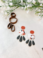 Load image into Gallery viewer, Organic Quadruple Dangle Polymer Clay Cutter Set