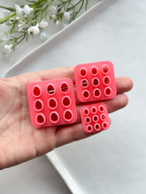 Load image into Gallery viewer, Egg-shaped Petal Cluster Polymer Clay Cutters