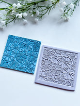 Load image into Gallery viewer, Groovy Flowers Rubber Texture Mat for Polymer Clay