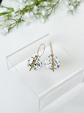Load image into Gallery viewer, The Marble Drop Hoops