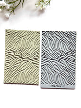 Load image into Gallery viewer, Zebra Print Rubber Texture Mat for Polymer Clay