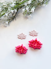 Load image into Gallery viewer, Lotus #2 Polymer Clay Cutter