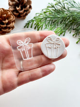 Load image into Gallery viewer, Christmas Gift Festive Acrylic Texture Tile | Acrylic Embossing Stamp