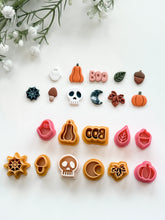 Load image into Gallery viewer, Fall/Halloween Stud Pack 2025 Polymer Clay Cutter