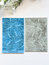 Load image into Gallery viewer, Large Monstera Leaves Rubber Texture Mat for Polymer Clay