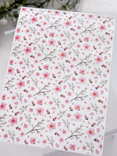 Load image into Gallery viewer, Transfer Paper 478 Cherry Blossom Flower | Image Water Transfer