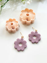 Load image into Gallery viewer, Corduroy Flower Donut Polymer Clay Cutter