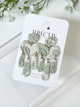 Load image into Gallery viewer, The Abstract Green Dangles