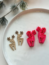 Load image into Gallery viewer, Deer Folk Art Polymer Clay Cutter PCC1872